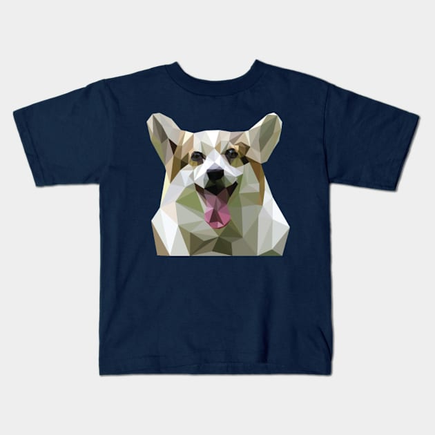 Corgi Kids T-Shirt by Hermanitas Design
